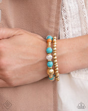Load image into Gallery viewer, Texan Texture - Gold - Paparazzi Bracelet