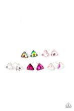 Load image into Gallery viewer, Triangular Gems Starlet Shimmer Earrings