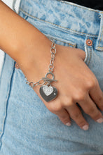 Load image into Gallery viewer, Heartbeat Bedazzle - White