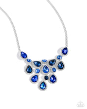 Load image into Gallery viewer, Dripping in Dazzle - Blue Necklace - Paparazzi
