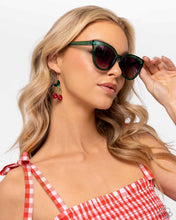 Load image into Gallery viewer, Cherry Cameo - Red Paparazzi Earrings
