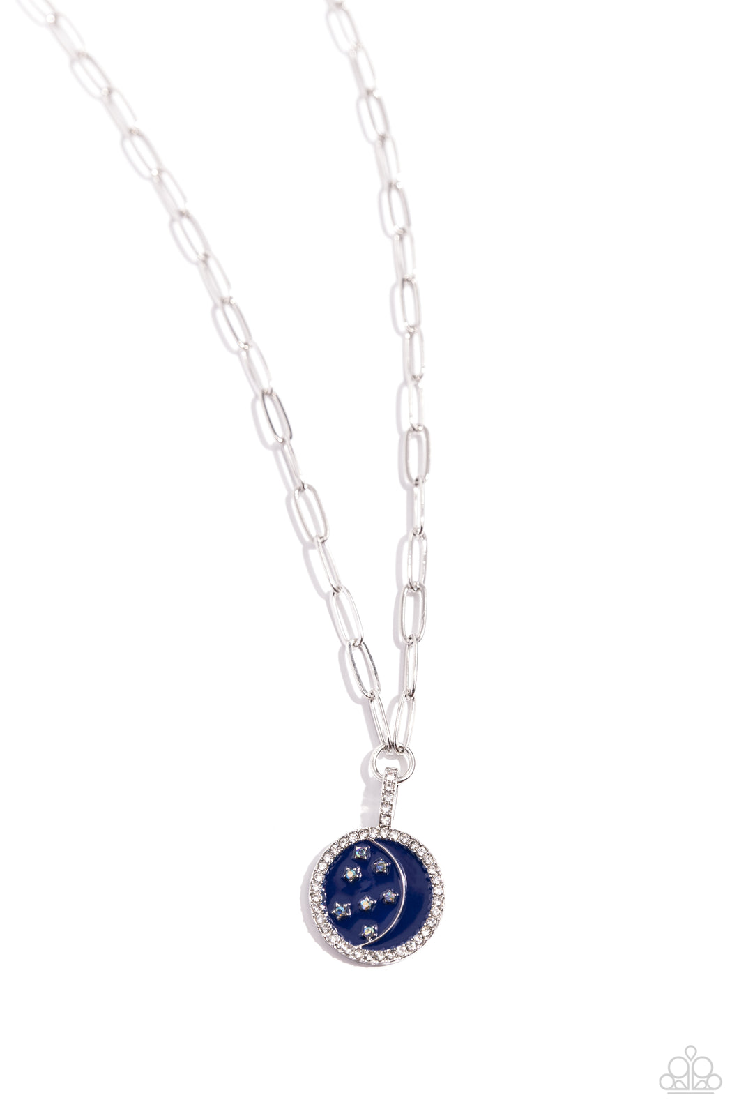 Paparazzi Necklace - Lunar Liaison - Blue