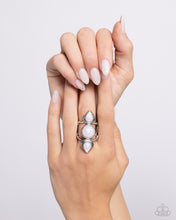 Load image into Gallery viewer, Sultry Sheen - White Ring
