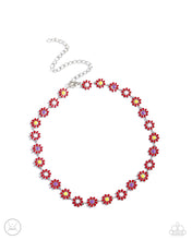 Load image into Gallery viewer, Paparazzi Necklace ~ Floral Falsetto - Red
