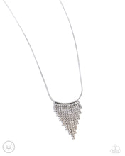 Load image into Gallery viewer, Paparazzi Necklace ~ Chandelier Cadenza - White

