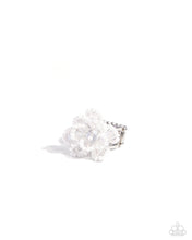 Load image into Gallery viewer, Beaded Boutonnière - White - Paparazzi Ring
