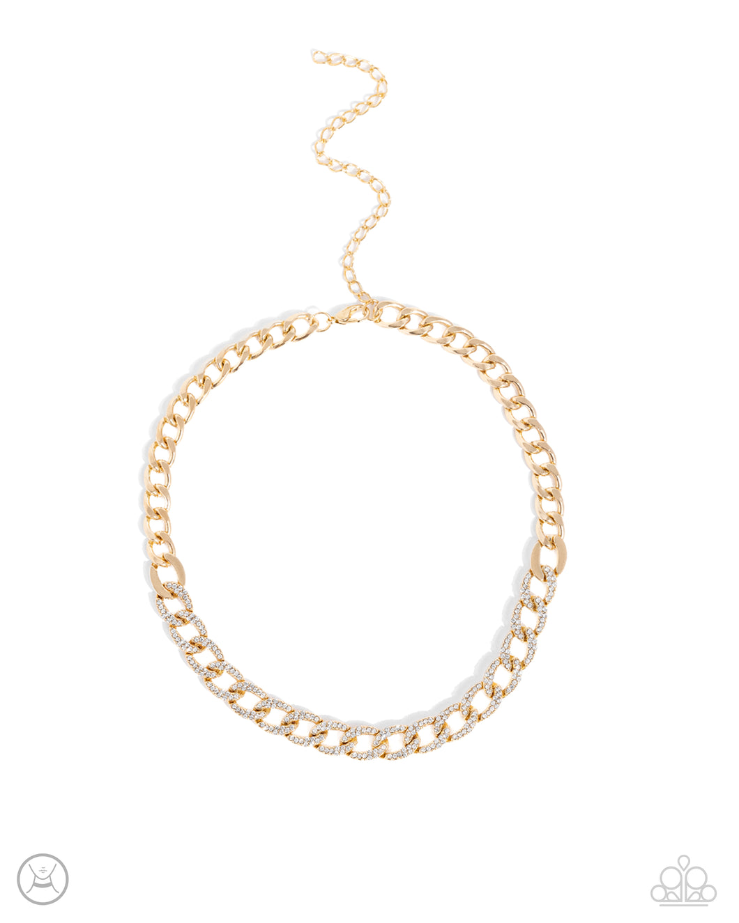 Fiercely Independent - Gold Necklace - Paparazzi