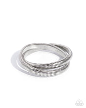 Load image into Gallery viewer, Sleek Specialty - Silver Bracelet - Paparazzi
