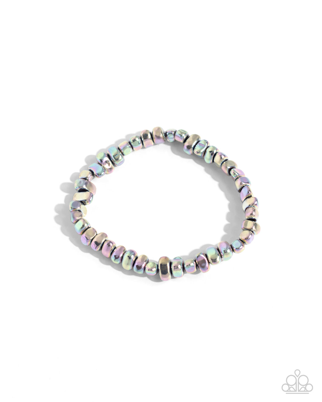 Charming Caliber - Multi Oil Spill Bracelet - Paparazzi