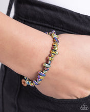 Load image into Gallery viewer, Charming Caliber - Multi Oil Spill Bracelet - Paparazzi
