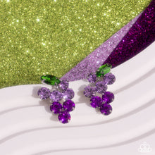 Load image into Gallery viewer, Grapevine Grace - Purple Paparazzi Earrings
