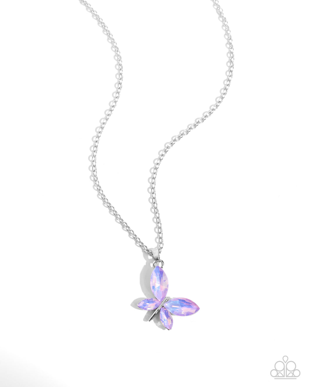 Aerial Aria - Purple Butterfly Necklace