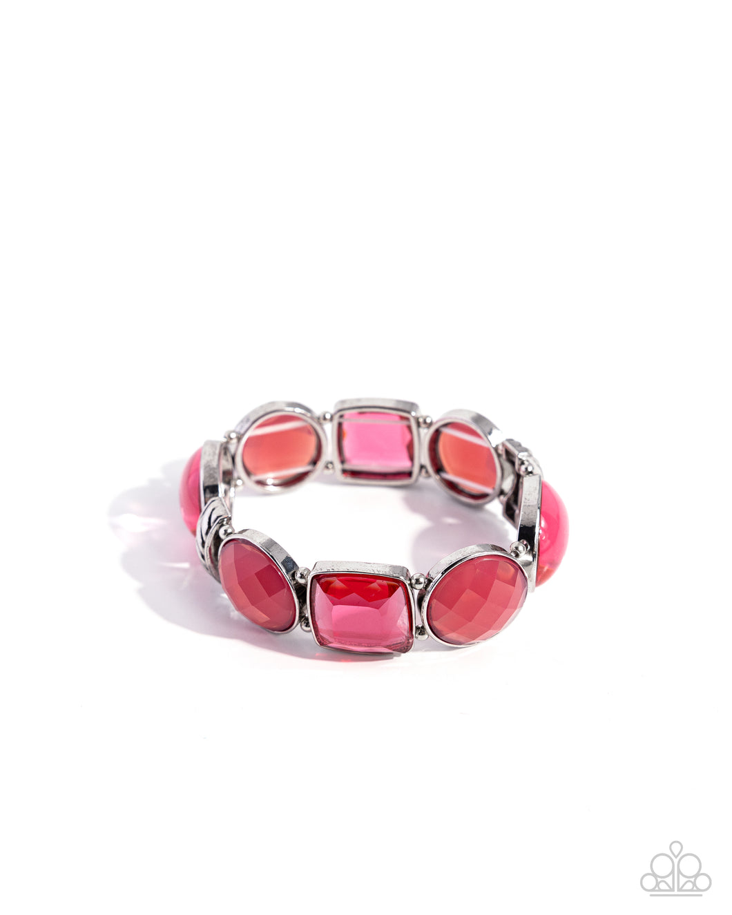 Glassy Generosity - Pink Bracelet - Paparazzi