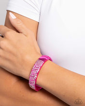 Load image into Gallery viewer, Refulgent Rebel - Pink - Paparazzi Bracelet
