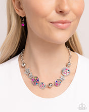 Load image into Gallery viewer, Starry Shopaholic - Pink Paparazzi Necklace
