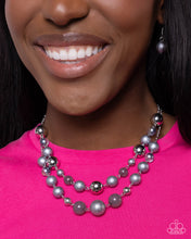 Load image into Gallery viewer, Beaded Benefit - Silver Set - Paparazzi
