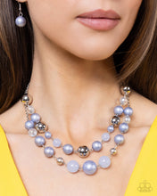 Load image into Gallery viewer, Beaded Benefit - Blue Set - Paparazzi
