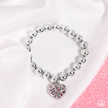 Load image into Gallery viewer, Fleeting Filigree - Pink Paparazzi Bracelet
