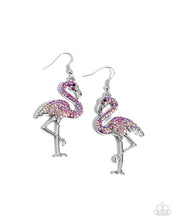 Load image into Gallery viewer, Flamingo Flourish - Pink Earrings - Paparazzi
