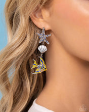 Load image into Gallery viewer, Under the Reef - Multi Paparazzi Earrings
