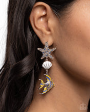 Load image into Gallery viewer, Under the Reef - Multi Paparazzi Earrings
