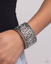 Load image into Gallery viewer, Forged Fashion - White Paparazzi Bracelet
