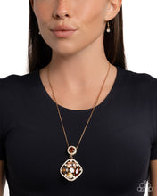 Load image into Gallery viewer, Pronged Princess - Brown Necklace - Paparazzi
