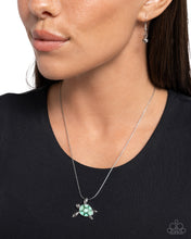 Load image into Gallery viewer, Paparazzi Necklace ~ Sea Turtle Statement - Green
