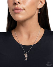 Load image into Gallery viewer, Paparazzi Necklace ~ Seahorse Shanty - Orange
