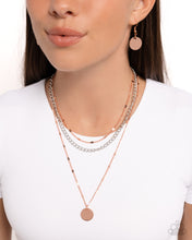 Load image into Gallery viewer, Dainty Development - Copper Necklace - Paparazzi
