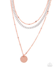 Load image into Gallery viewer, Dainty Development - Copper Necklace - Paparazzi
