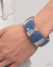 Load image into Gallery viewer, Colored Cameo - Blue Bracelet - Paparazzi
