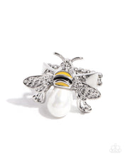Load image into Gallery viewer, BEE-utiful Bling - Yellow Paparazzi Ring
