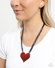 Load image into Gallery viewer, Affectionate Action - Red Necklace - Paparazzi
