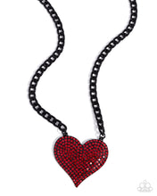 Load image into Gallery viewer, Affectionate Action - Red Necklace - Paparazzi
