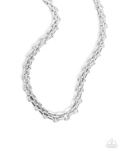 Load image into Gallery viewer, Immaculate Industry - Silver - Paparazzi Necklace
