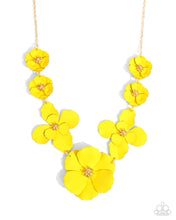 Load image into Gallery viewer, Arranged Aria - Yellow Necklace - Paparazzi
