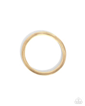 Load image into Gallery viewer, Stubborn Simplicity - Gold Stretchy Bracelet - Paparazzi
