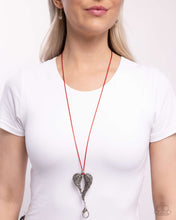 Load image into Gallery viewer, Angelic Attraction - Red Necklace - Paparazzi
