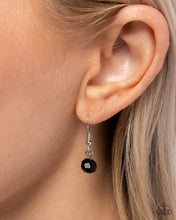 Load image into Gallery viewer, Falling Slowly - Black Heart Necklace - Paparazzi
