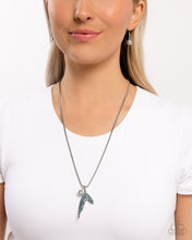 Load image into Gallery viewer, Maiden Mermaid - Silver Necklace - Paparazzi

