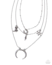Load image into Gallery viewer, Saloon Sass - Silver Paparazzi Necklace
