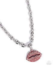 Load image into Gallery viewer, Keepsake Kisser - Red - Paparazzi Necklace
