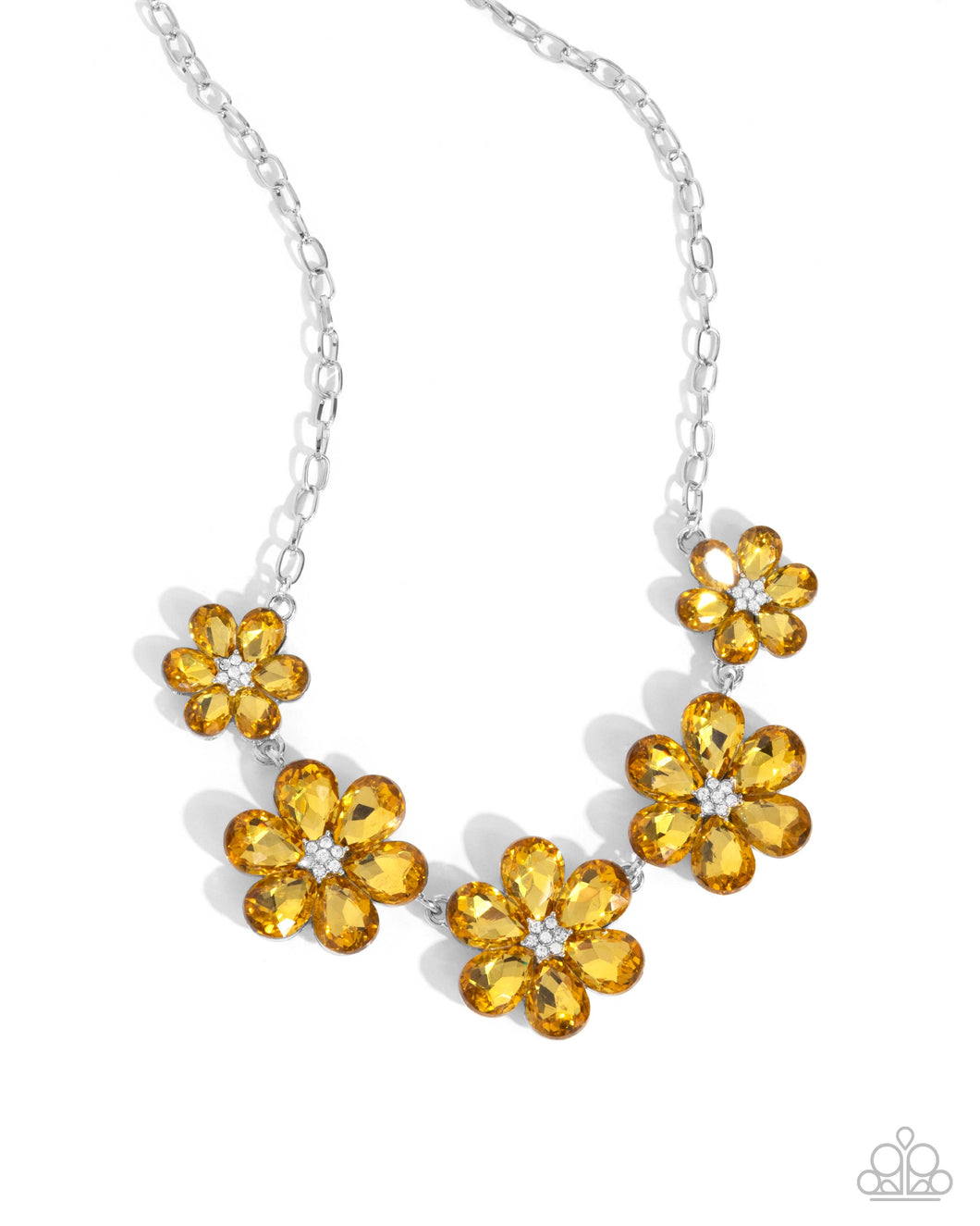 Whimsical Way - Yellow Necklace - Paparazzi