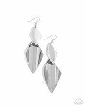 Load image into Gallery viewer, Skillfully Sheared - Silver Earrings - Paparazzi
