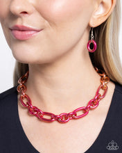 Load image into Gallery viewer, Nuanced Nightlife - Pink Necklace - Paparazzi
