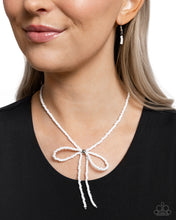 Load image into Gallery viewer, High-Class Hype - White Necklace - Paparazzi
