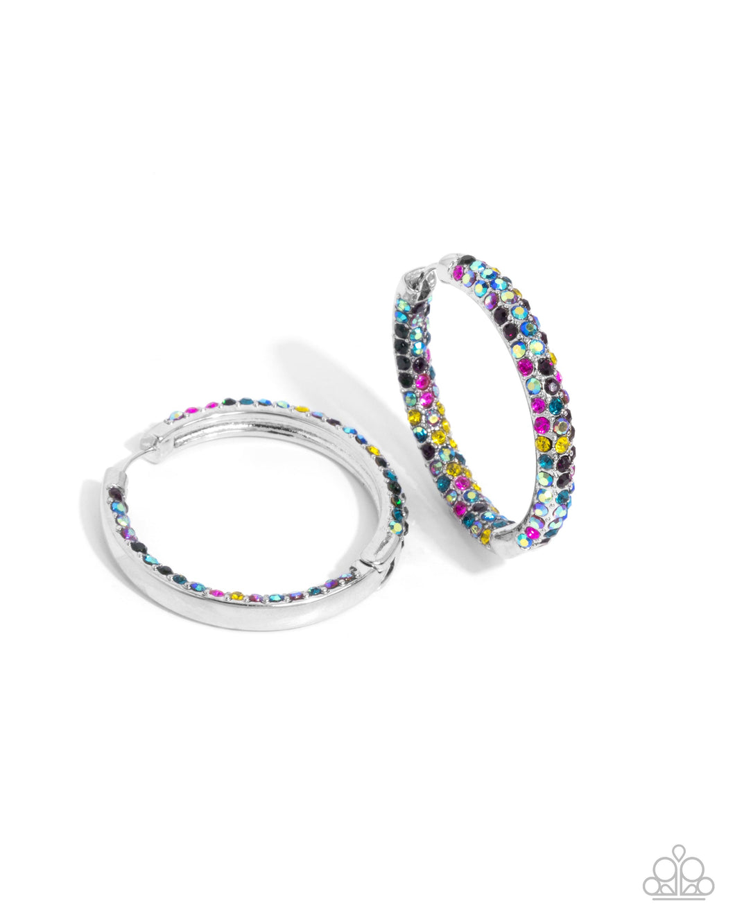 Calming Class - Multi Hoop Earrings - Paparazzi