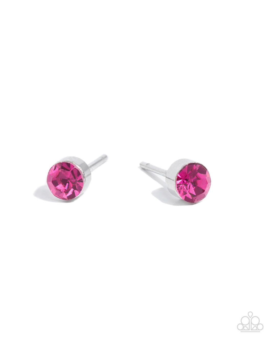 Logical Light - Pink Earrings - Paparazzi