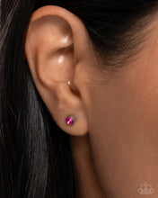 Load image into Gallery viewer, Logical Light - Pink Earrings - Paparazzi
